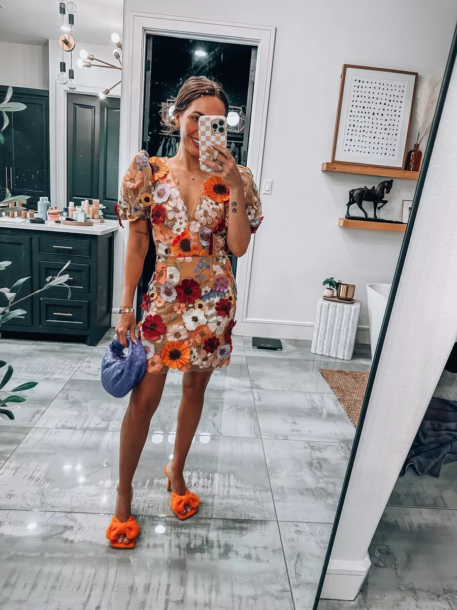 mini floral dress